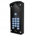 E1K-B 4G - Optimus (Black) Stainless Steel 4G GSM Vandal Resistant Intercom with Keypad